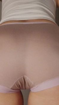 Panties Try on - Thong and Shorts Haul - Big Butt Tease