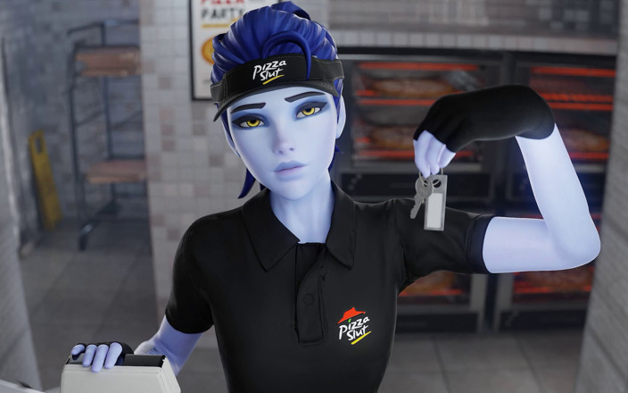Orlikx: Pizzamaker Widowmaker Fuck with BBC Client 3D Overwatch Animation