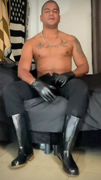 Rubber Boots Pvc Spit Humiliation