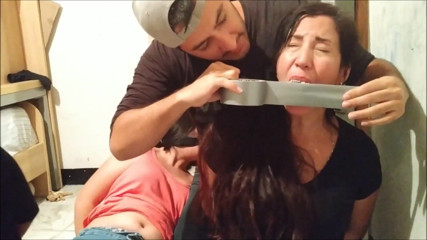 Selfgags Latina Bondage: MILF and Girls in Bondage Trouble