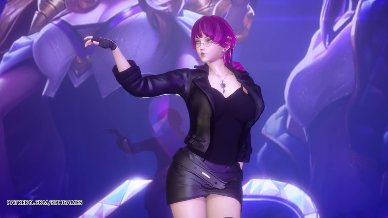 3D-Hentai Games: [MMD]のExid - Me&amp; You、Ahri Akali、Evlynn、セクシーなストリップショー、ダンス、リーグ・オブ・レジェンド、KDAの