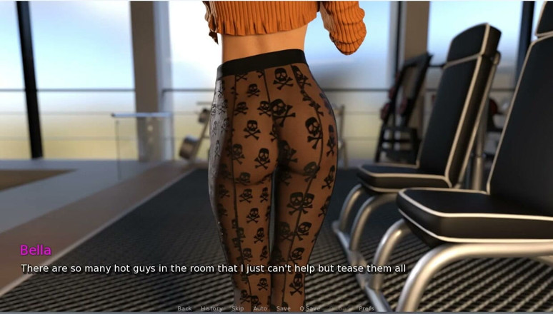 XXX Games Bunk: La mia moglie calda - gameplay - gioco di ruolo - palestra - deepthroat...