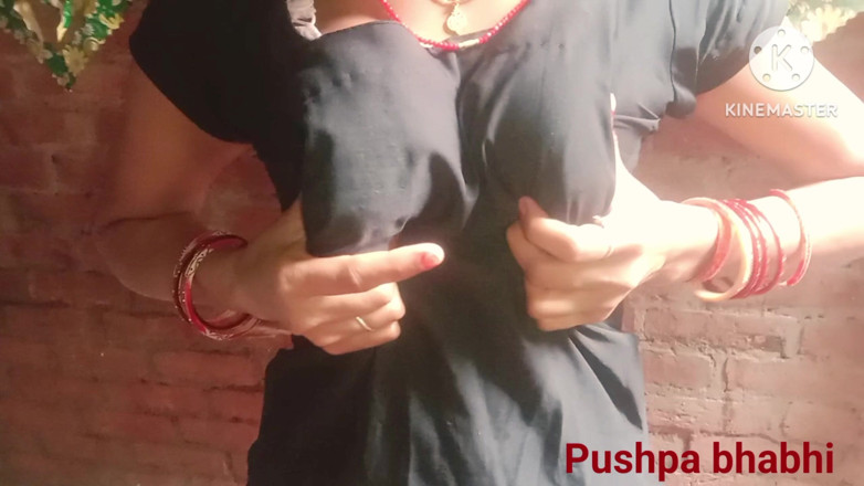 Pushpabhabhi51: Genuine, Young, Virgin Indian Girl Squeezing Her Breasts and Fingering...