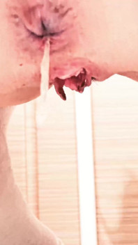 Sperm Drain #2. Special Version. Blonde MILF Bitch Drains Cum Down the Toilet. Cum Fetish. Camera in Toilet. Natural Sperm