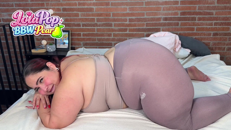 LolaPop_BBW_Pear: Big BBW Side Body Shake - Thick Ass &amp; Belly Jiggling Together