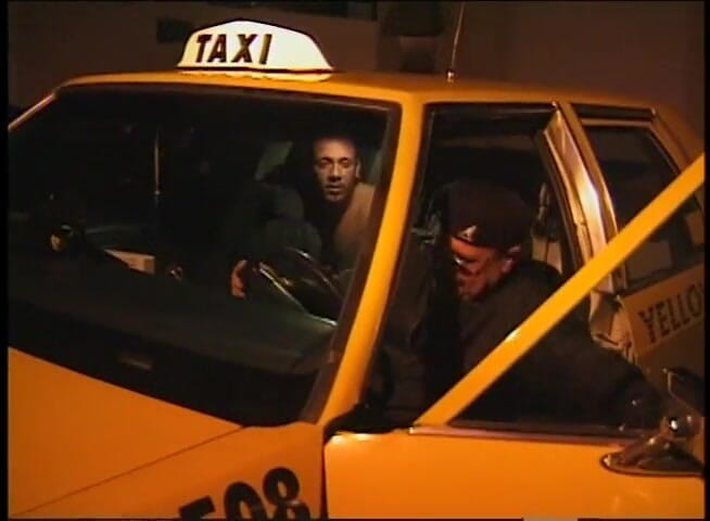 VOP Porno: Horny brunette wants to fuck hard in the taxi car