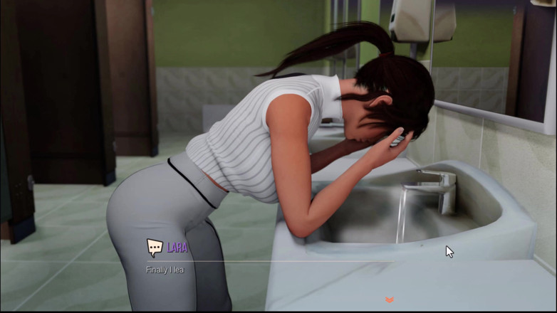 JAE Studio: Croft Adventure - #1 Lara play with herself in the shower