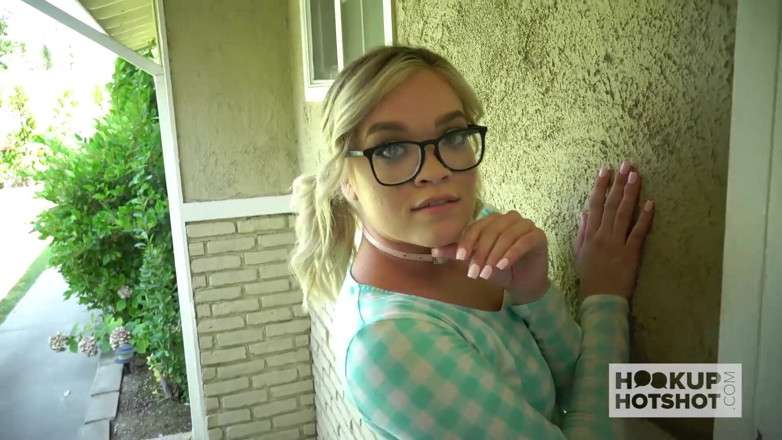 Hookup Hotshot: Curvy little blonde teen slut Katie Kush gets fucked nasty...