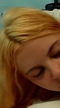 Naughty Blonde Teen Drains Lover Deep in Steamy Tub