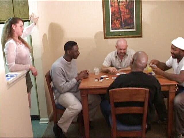 REAL Black Bred Wives: Poker party - part 1 - wife finishes hubbys debt