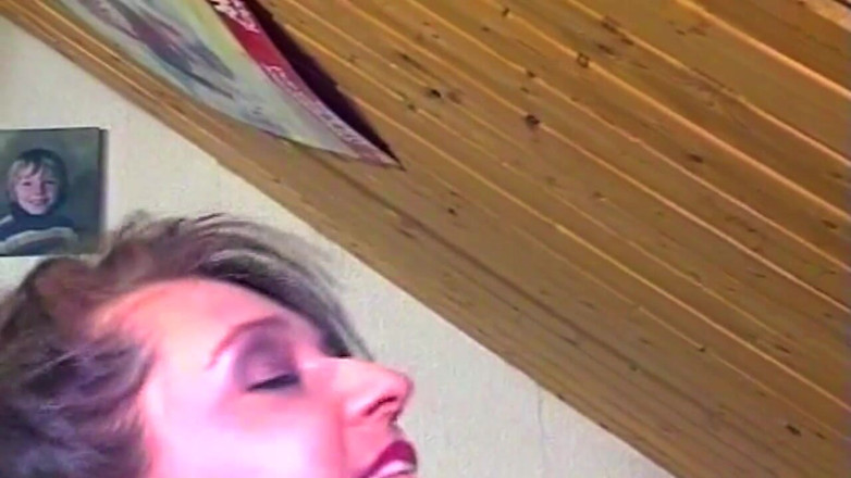 ORGASMX: Mature Slut Double Stuffed with Throbbing Cock and Dildo