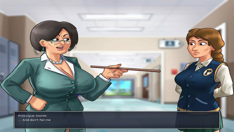 Joystick Cinema: SummerTime Saga - ( Roxxy Scenes) - Trailer park bombshell