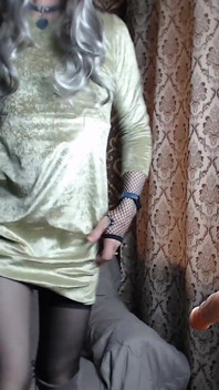 Crossdresser Slut Tries a New Look