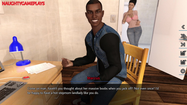 Naughty gameplays: Мачуха любить його величезний член - мрії про бажання 01 від lewdlab