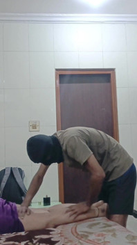 Took Didi to the Hotel and Gave Her a Massage, Then Hot Body Nehari