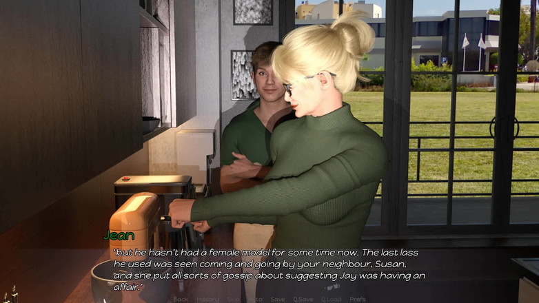 Dirty GamesXxX: Tiga panel: istri sange ini dicrot di dalam - episode 1