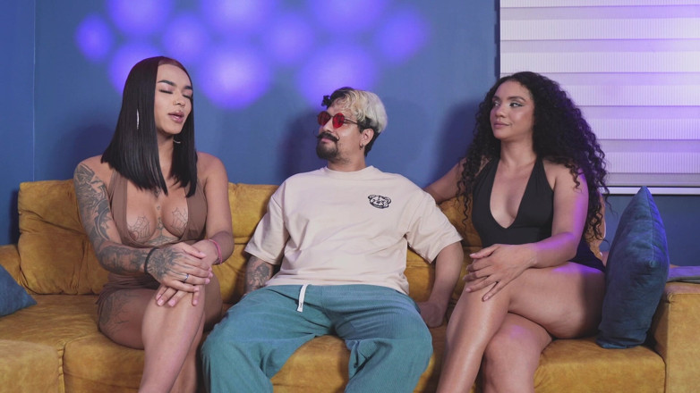Mvstery TS: Sex with the Busty Trans and the Big Ass Brunette -...