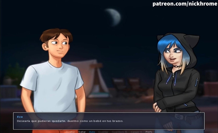 Cartoon Universal: Summertime saga part 70 - first sex with teen ( Spanish sub)