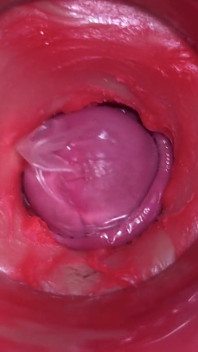 Kamera uvnitř kundičky: Silné sperma v kundičce! Nejlepší vnitřní asmr