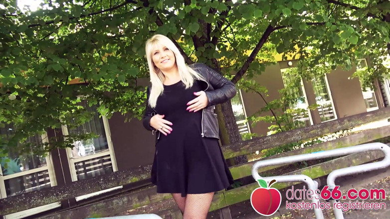 Dates66: German blonde Tatjana Young picked up on street &amp; fucked in...
