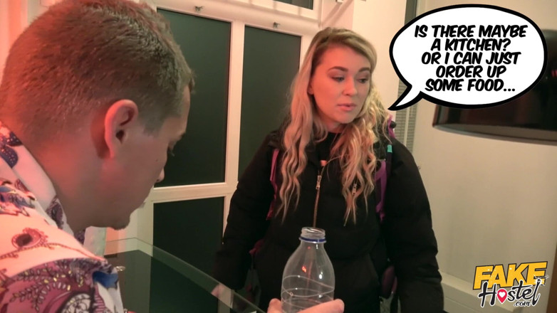 Fake Hostel: Fake Hostel - Sexy Polish Backpacker Misha Cross Gives Landlord Sloppy...
