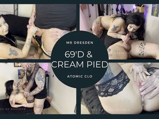 Elizabeth Dresden: Tiny Petite Dancer 69'd and Creampied by Muscle Bear