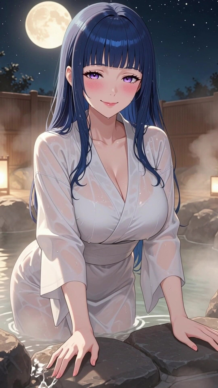 Sdanimacionescol: So Horny She Didn't Make It to Bed: Hinata Fucks...