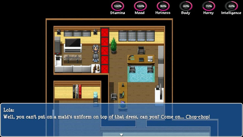 Dirty GamesXxX: Lily de la vallée : femme au foyer avec un plug...