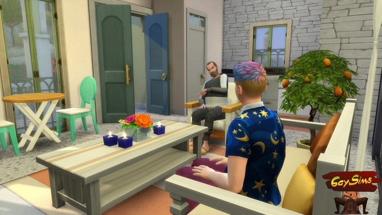 Dirty gay Sims: Erst Ein Stiefsohn, Aber Jetzt Ein Sissy-girl