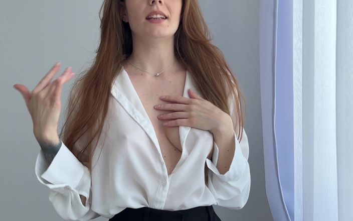 LadyInBad: Joi thư ký máy bay bà già nghịch ngợm nóng...