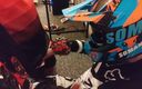 Sneakersmax98: Motocross Guy Jerks off After Sex to His Partner