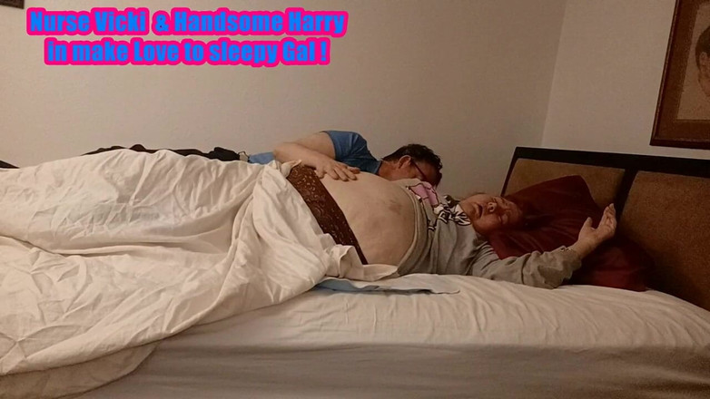 BBW nurse Vicki adventures with friends: Verpleegster Vicki En Knappe Harry Vrijen Met Slaperige Meid