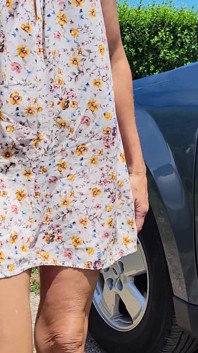 Summer Dress Piss Slut