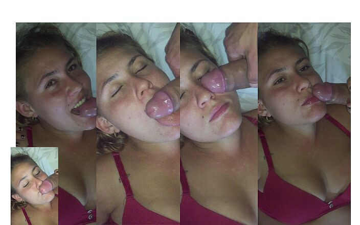 Naomi Simon: Memalukan istri binalku dengan melahap semua kontolnya ke seluruh wajah...