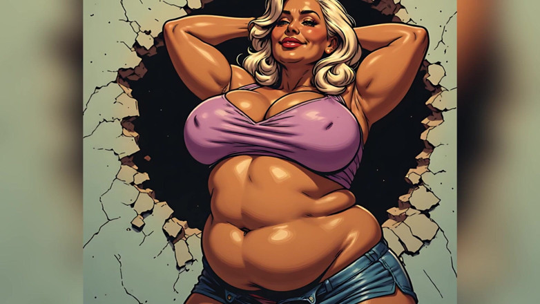 AI Porn: Curvy Sexy Women Art