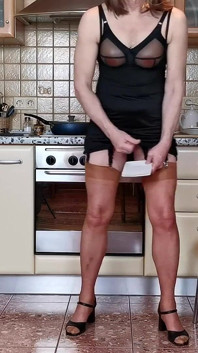 Sissy Slut Michel Returning Home From the Night Club