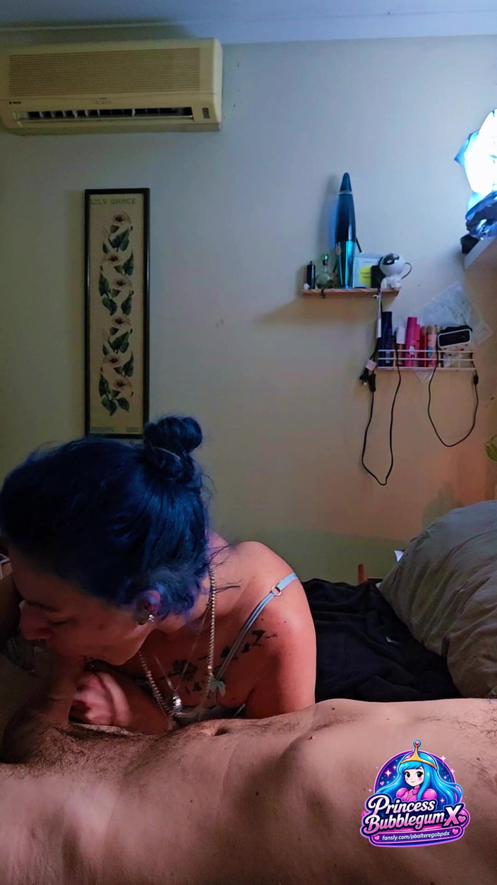 Princess Bubblegumx: Sensual Side POV: Blowjob to Passionate Sex (5:36)
