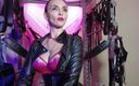 Eva Latexxx: Dominatrix Eva látex dominatrix bdsm de goma seda diosa botas...