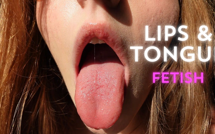 HotRedWildcat: Mijn Lippen En Tong Close-up
