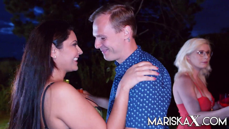 Mariska x: MARISKAX Big tit babe Nelly Kent ass fucked at a...