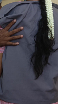 Tamil ragazza uniforme romanticismo e cazzo