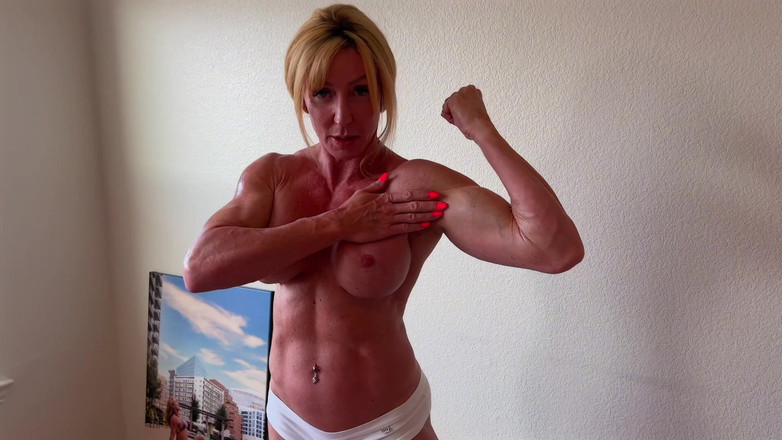 FitwifeJewels: Cởi quần áo peloton và uốn lén cho bạn trong bộ...