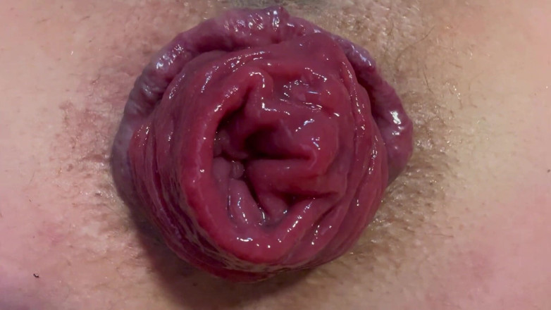 Putarankahotmilf: Ass Spread Close up Prolapse and Feet Show in White...