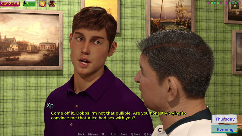 Porny Games: Алиса в стране чудес от Slow Burn Games - невесту шпилит фотограф 2