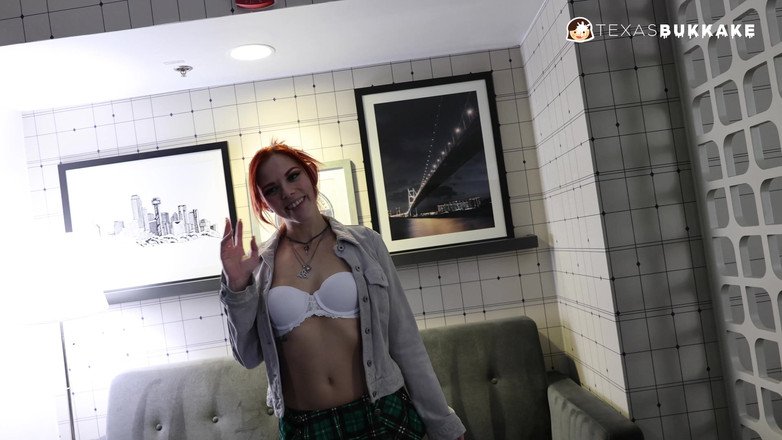 Bukkake & Gangbangs from Texas!: Devyn의 오디션