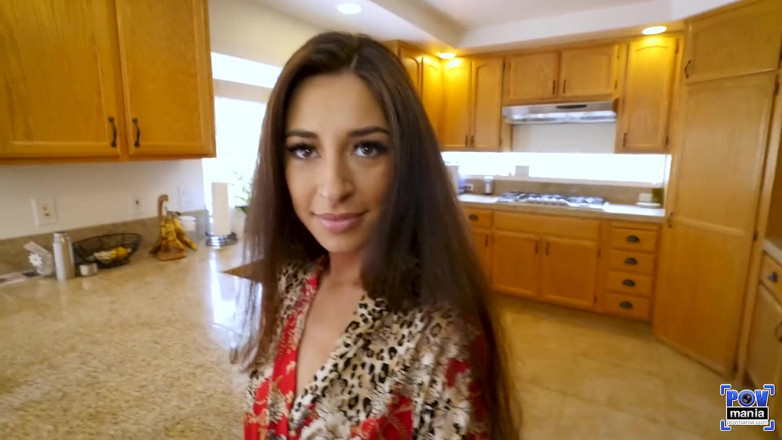 POV Mania: POV cock sucking on the kitchen floor with Cameron Canela!...