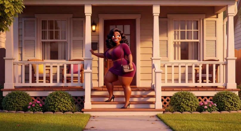 My night collection: Black Married Woman Cheats with Nerdy White Guy in Motel -...