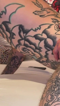 Tatted Bottom Fucked Raw! Hardcore Action Uncutking