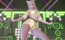 3D-Hentai Games: [MMD] T-ARA - Sugar Free Ahri Seraphine Akali Sexy Hot Striptease...