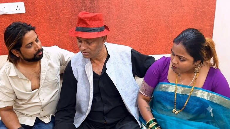 Kamasutra61: An Asian Desi Indian Old Stepfather Hardcore Fucking Video Threesome...